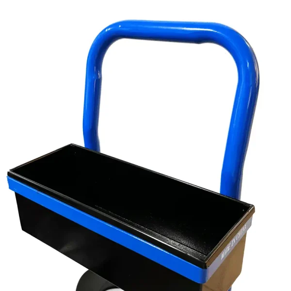 Blue Heavy Duty Strapping Cart Dispenser with Detachable Tool Tray, 8" Core Size for Poly/Plastic Steel/Fiber Strapping – Portable Factory Supplier - Image 5
