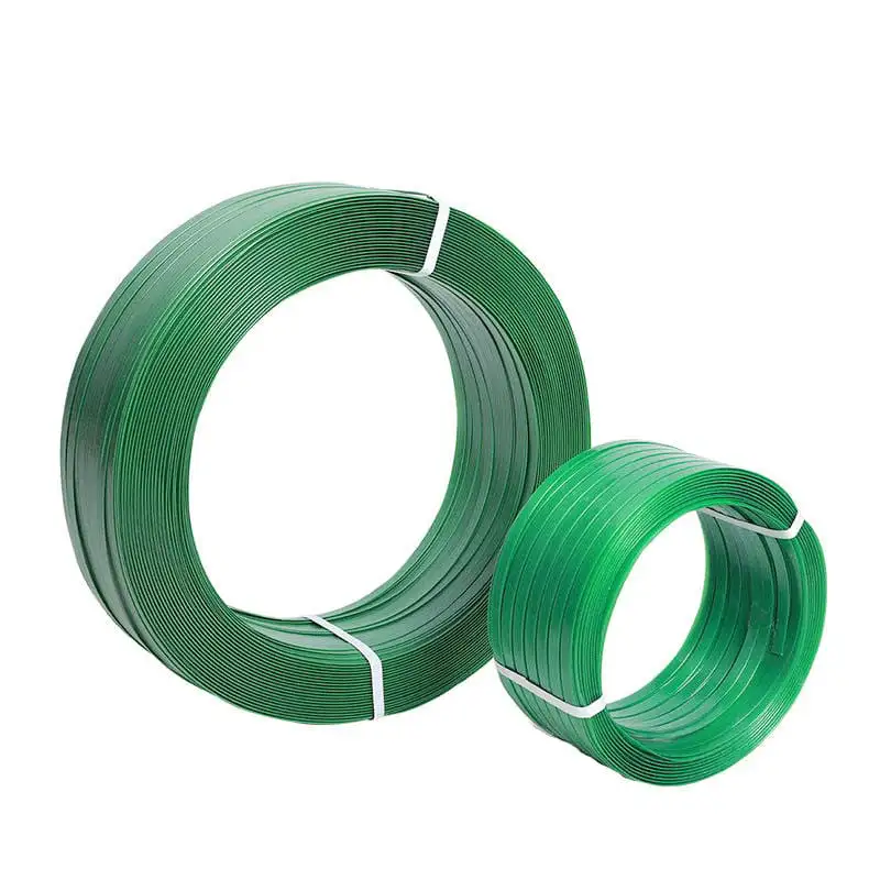 Custom Polyester PET Strapping Roll | Green Embossed Heavy Duty Plastic Packing Straps for Pallets & Industrial Use - Image 5