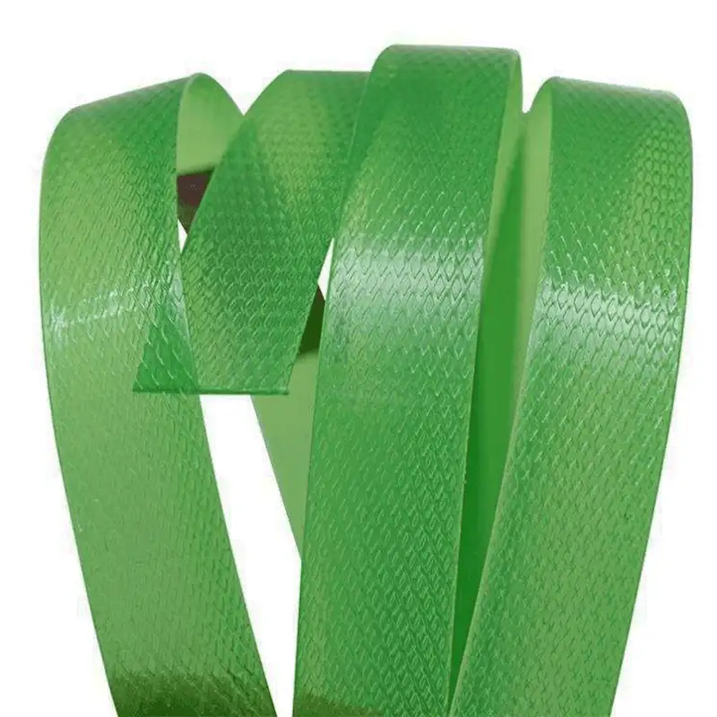 Custom Polyester PET Strapping Roll | Green Embossed Heavy Duty Plastic Packing Straps for Pallets & Industrial Use - Image 6