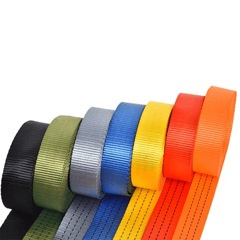 Custom Ratchet Tie Down Straps | Multiple Colors & Lengths | Heavy Duty 1.5" (38mm) / 2" (50mm) / 3" (75mm) Polyester Cargo Straps with Double J Hooks | OEM Factory & Wholesale Supplier - Image 3