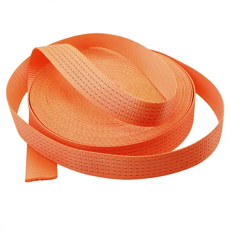 DNV Certificate Customized Packing Strap Cargo Lashing Strap Polyester Woven Webbing Belt for Transportation Cargo Control - Image 3
