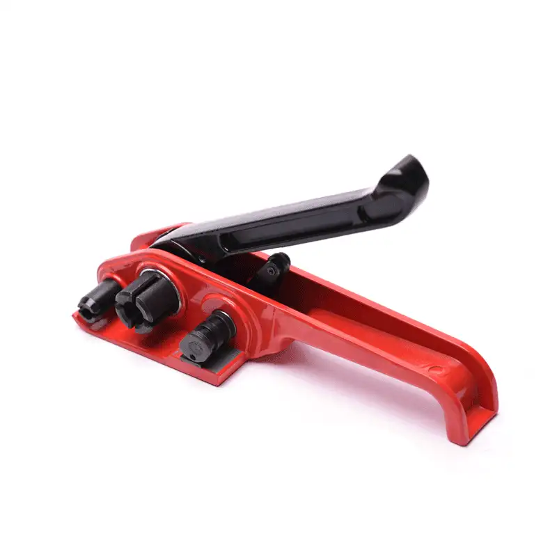 Heavy Duty Strapping Tensioner with Cutter – Manual Banding Tool for 13-19mm (1/2"-3/4") PP PET Composite Polyester Straps, Packaging Tensioner for Pallet, Warehouse & Cargo Securing - Image 5