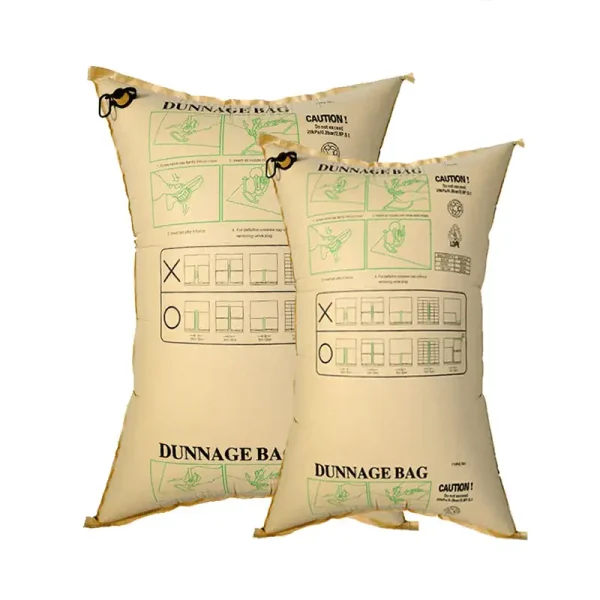 High Quality Waterproof Kraft Paper Dunnage Air Bag – Inflatable Air Bags for Container, Truck & Logistics Shipping, Explosion-Proof, Custom Sizes Available
