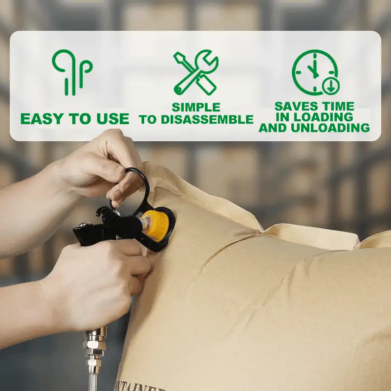 High Quality Waterproof Kraft Paper Dunnage Air Bag-2