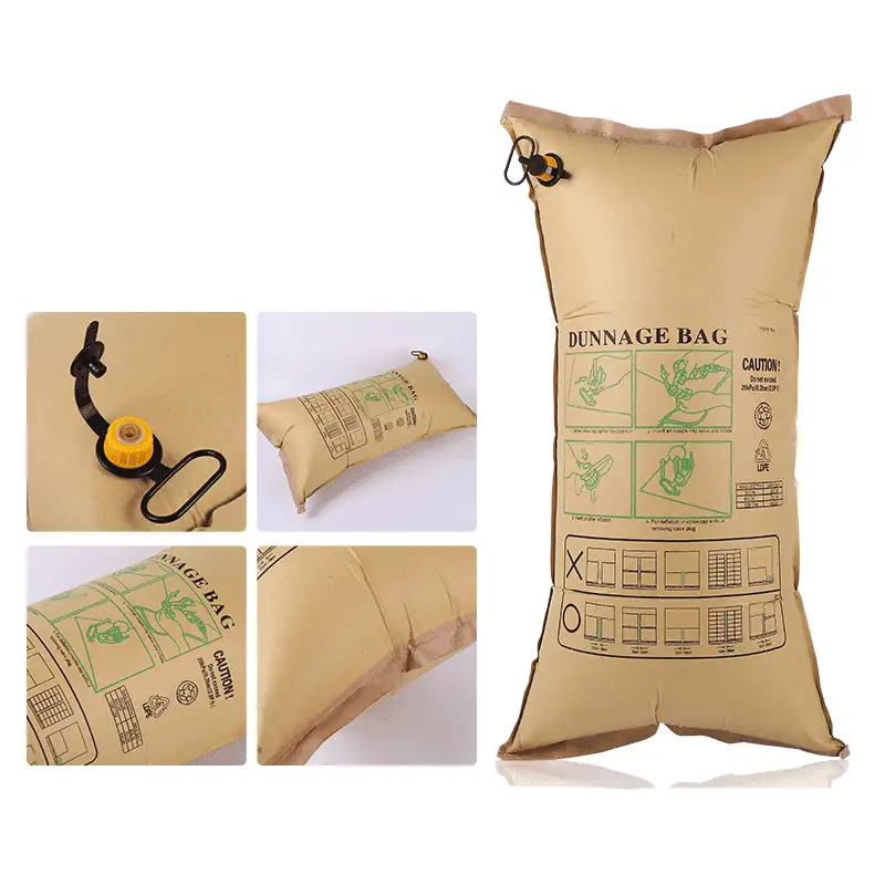 High Quality Waterproof Kraft Paper Dunnage Air Bag – Inflatable Air Bags for Container, Truck & Logistics Shipping, Explosion-Proof, Custom Sizes Available - Image 3