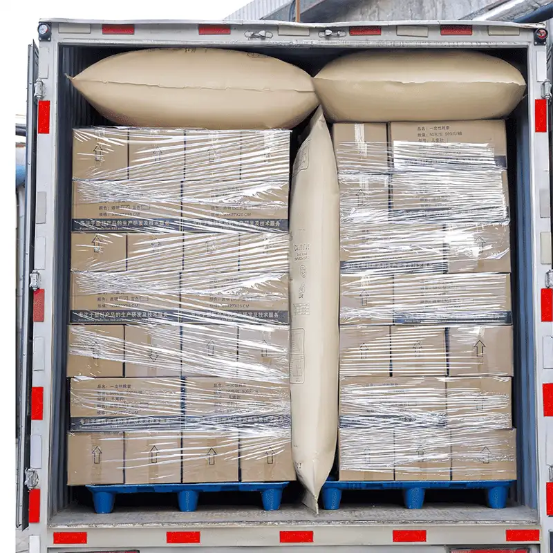 High Quality Waterproof Kraft Paper Dunnage Air Bag – Inflatable Air Bags for Container, Truck & Logistics Shipping, Explosion-Proof, Custom Sizes Available - Image 5