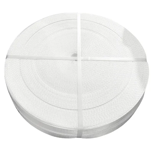 High-Tensile 13–50mm Width Polyester Cord Woven Lashing Straps – Heavy Duty Cargo Securing, Transport & Packaging Webbing