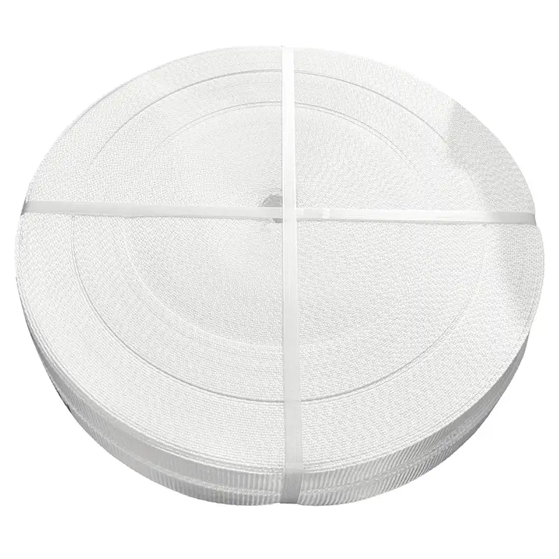 High-Tensile 13–50mm Width Polyester Cord Woven Lashing Straps – Heavy Duty Cargo Securing, Transport & Packaging Webbing