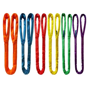OEM Factory Supply Polyester Round Webbing Sling 1T-30T | Endless Lifting Sling Manufacturer & Global Supplier