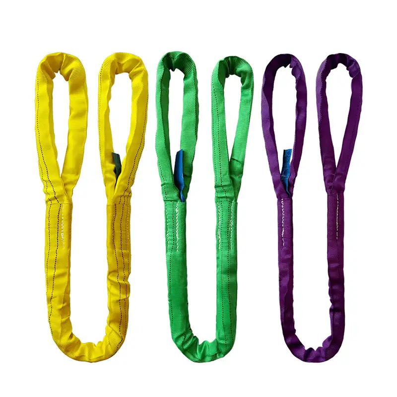 OEM Factory Supply Polyester Round Webbing Sling-2