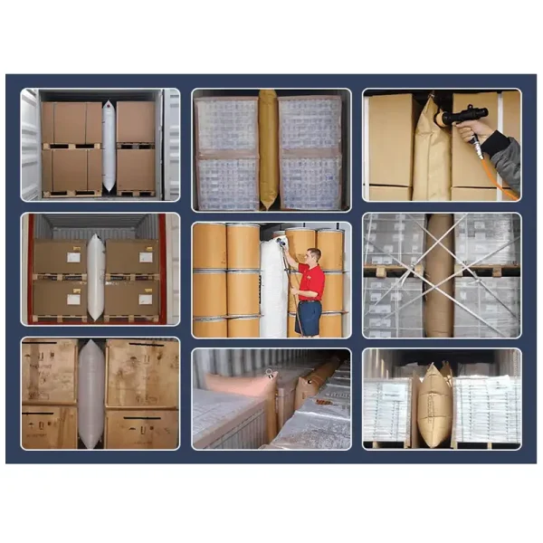 OEM Valve Dunnage Air Bag for Containers – Kraft & PP Woven Inflatable Shipping Bags, AAR Approved, Custom Sizes, Eco-Friendly - Image 6