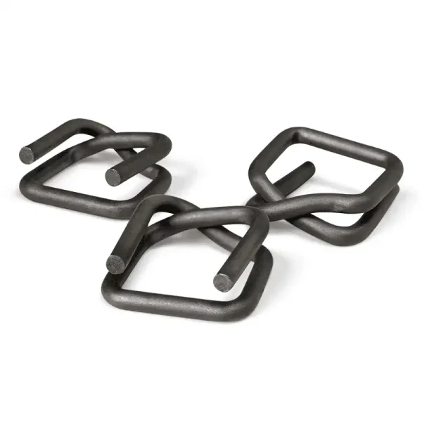 Phosphate Cord Strapping Buckles 1/2" – Heavy Duty Metal Wire Buckles | Wholesale Manufacturer & Supplier from China - Image 3