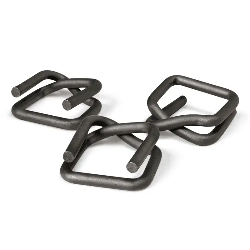 Phosphate Cord Strapping Buckles 1/2" – Heavy Duty Metal Wire Buckles | Wholesale Manufacturer & Supplier from China - Image 3
