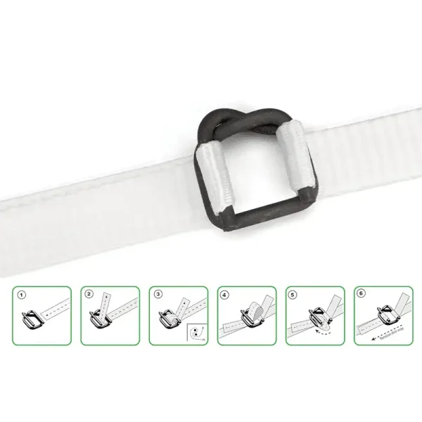 Phosphated Metal Buckles 3/4" for Cord Strapping – Heavy Duty Steel Wire Buckles - Image 5