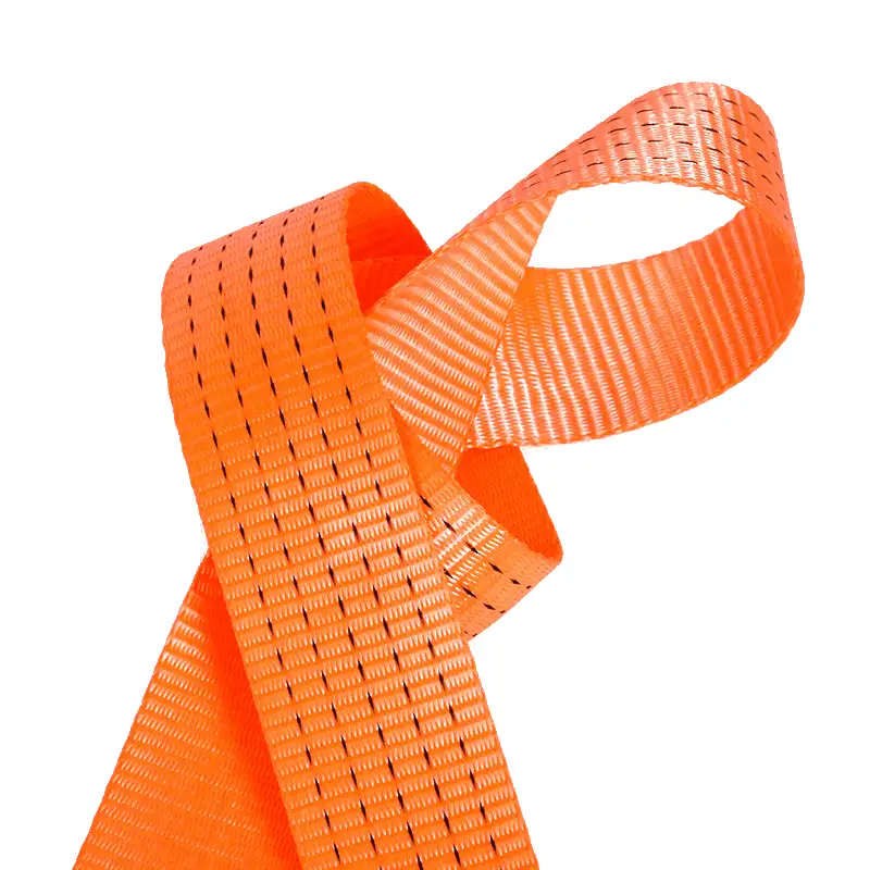 Hot Selling 38/40/50mm Polyester Woven Lashing Cord Straps – Heavy Duty Cargo Securing & Transportation Webbing - Image 4