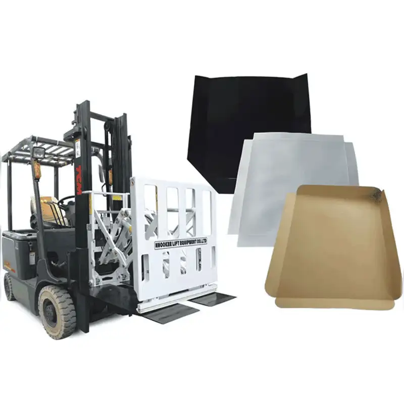 Recyclable Kraft Paper Slip Sheet | Pallet-Free Export Packaging for Forklifts & Container Loading - Image 3