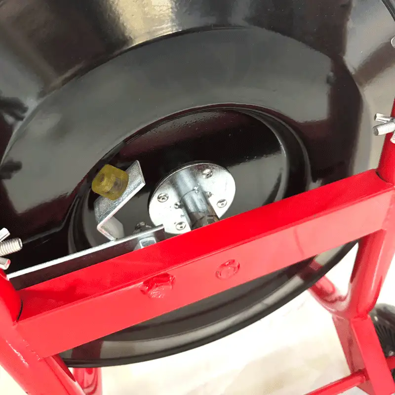 Red Heavy Duty Strapping Cart Dispenser with Detachable Tool Tray, 8" Core for Poly/Plastic Steel/Fiber Strapping – Portable Factory Supply - Image 5