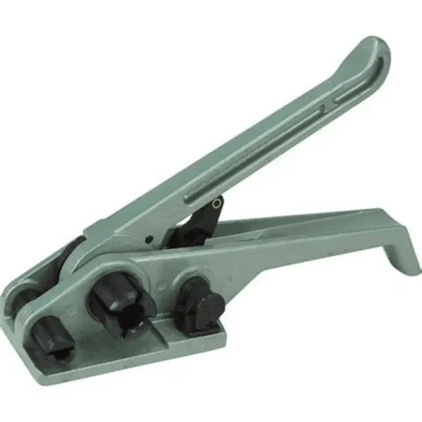 Portable 5/8" PP/PET Strapping Tensioner with Cutter – Manual Hand Banding Tool for 13–25mm Straps | Lightweight Economical Tensioner | Sealer Tool | Green - Image 5