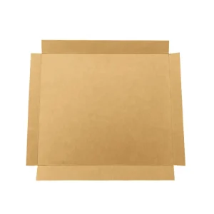 Foldable 4-Way Kraft Paper Slip Sheet | 0.5–1.5mm Recyclable Pallet-Free Solution for Export, Forklifts & Heavy Loads