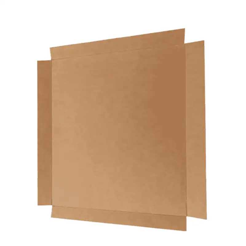 Foldable 4-Way Kraft Paper Slip Sheet | 0.5–1.5mm Recyclable Pallet-Free Solution for Export, Forklifts & Heavy Loads - Image 4