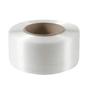 Hot Sale White Polyester Composite Cord Strapping – 13/16/19/25/32mm Soft & Durable Lashing Straps