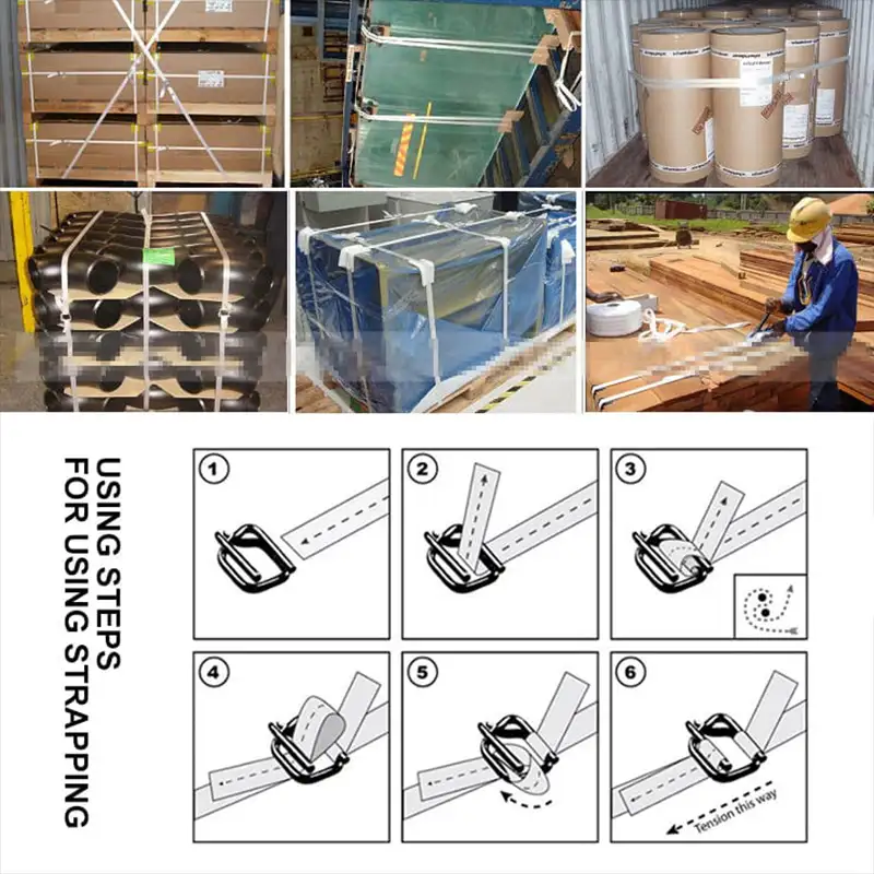 High-Strength Polyester Composite Strapping | Durable Cargo Securing Banding Manufacturer in China - Image 4