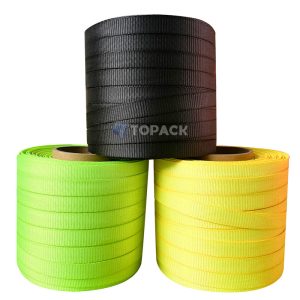 Woven cord strapping